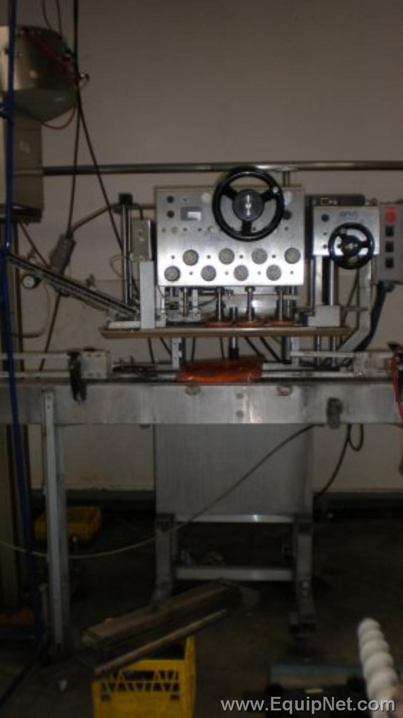Kiss Inline 8 Quil Capper With Sorter Model ACT-08