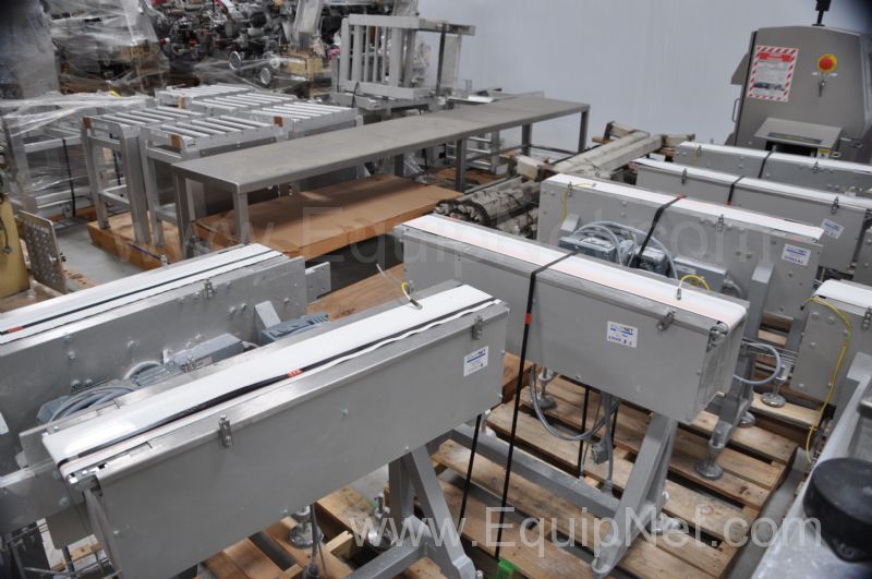 Lot of 7 Transfer Conveyors