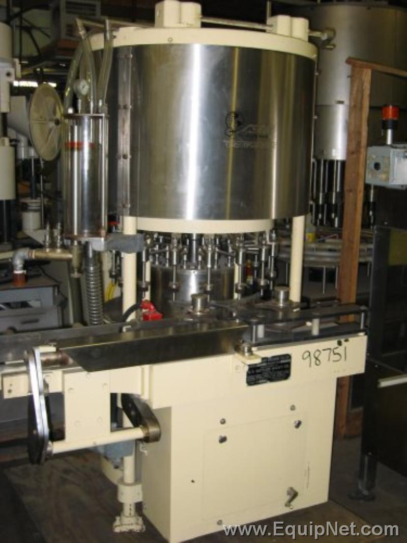 U.S. Bottlers 16 Valve Vacuum Filler Model NO16