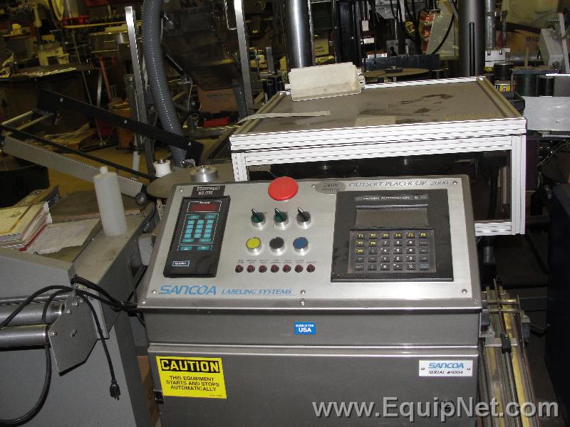 Sancoa Labeler and Inserter Model OP-2000