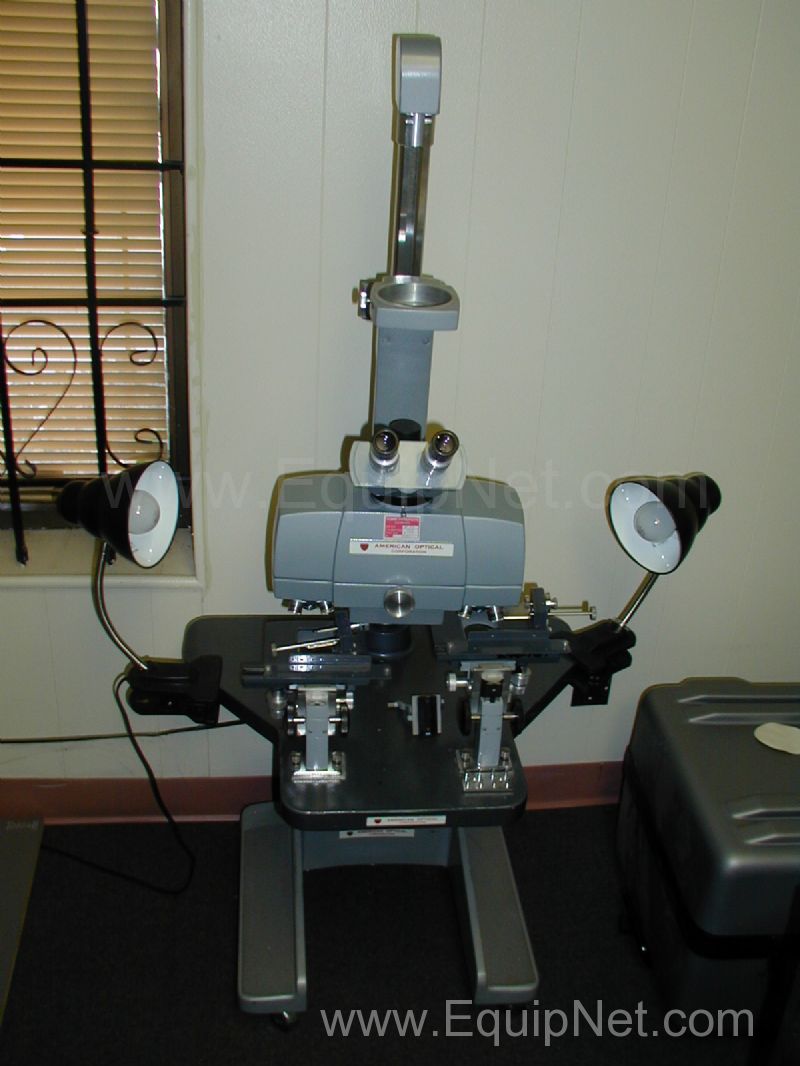American Optical Comparison Microscope	