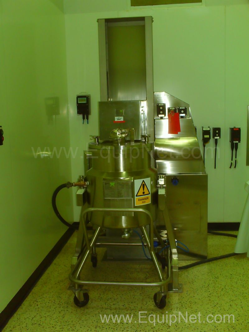 Agemore Stainless Steel Jacketted 100 Litre Mobile Bowl Mixer