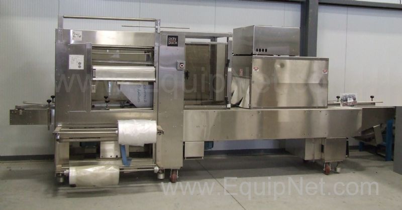 Polypack Automatic Shrink Wrapper Model FIL 16-24C with Integrated Tunnel