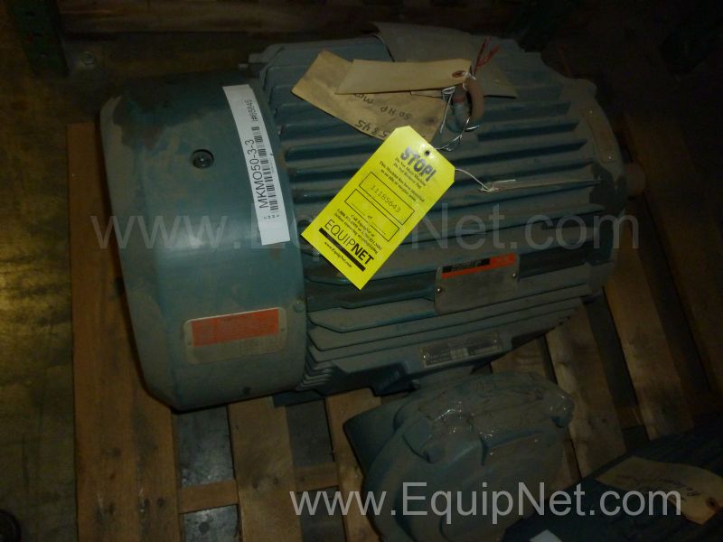 50 HP 3555 RPM Reliance Motor