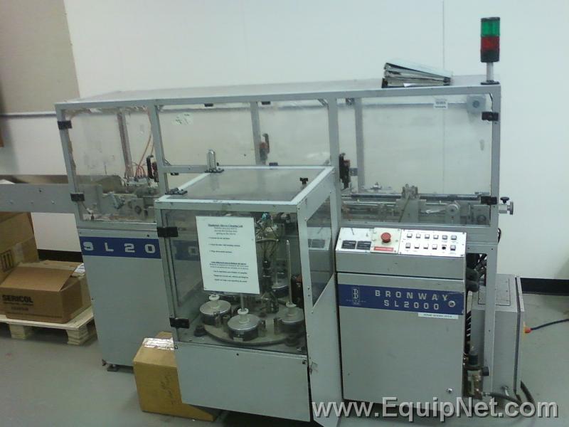 Bronway 3000 Carton per Hour Packaging Line Model SL 2000