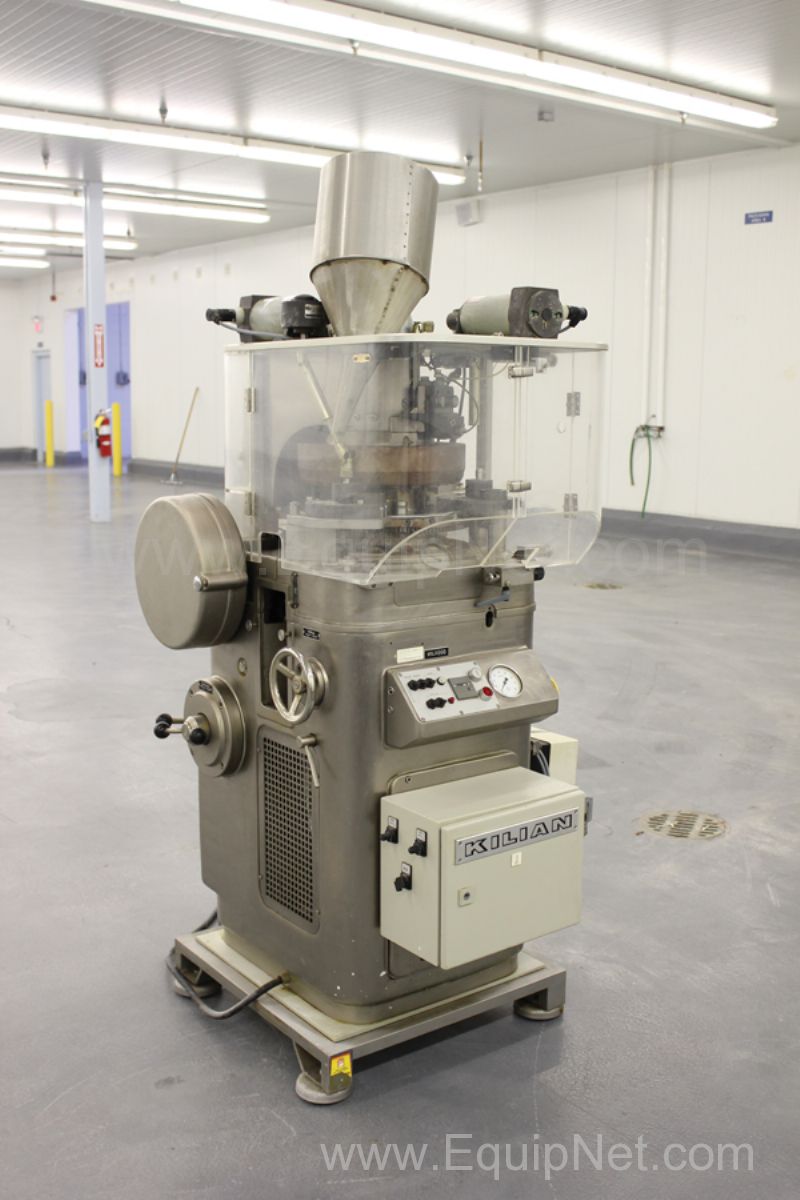 Kilian Rud-120 20 Station Rotary Tablet Press D Size Tooling