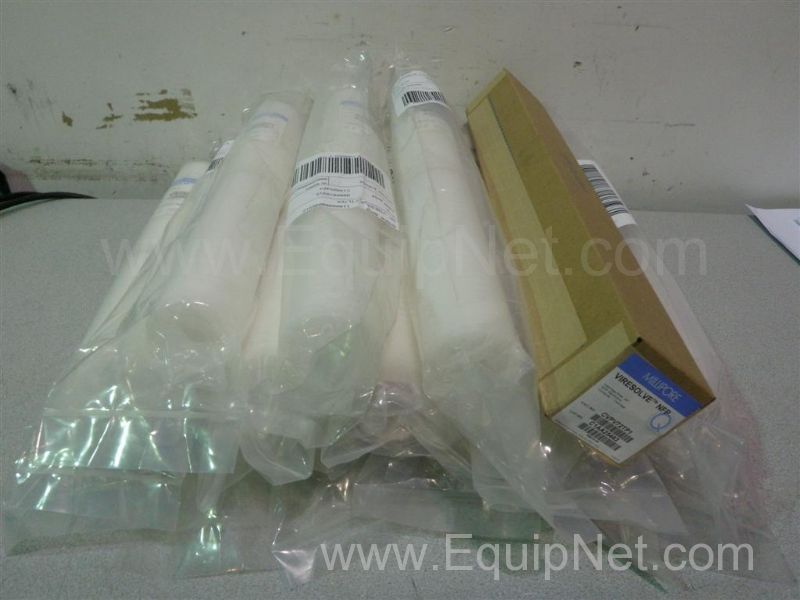 Lot of 15 Millipore CVPV72TP1 Viresolve NFP 20-inch Cartridge Filters