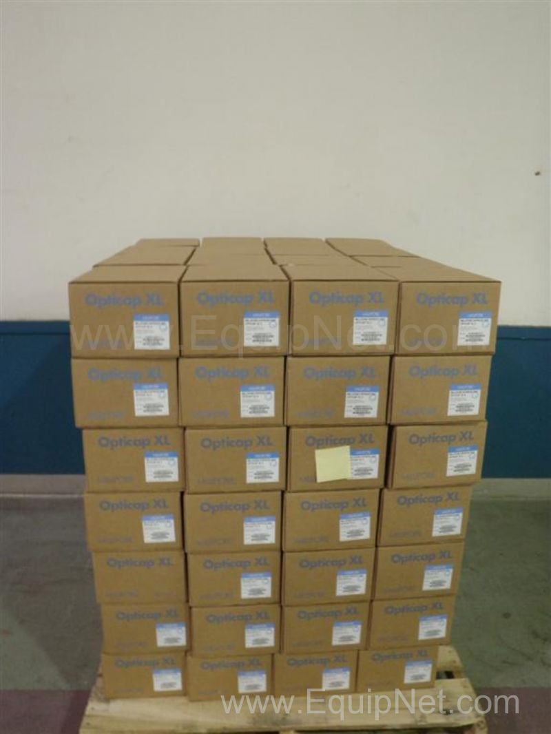 Lot of 112 Millipore KGEPA05TT1 Express SHF Opticap XL5 Disposable Capsule Filters