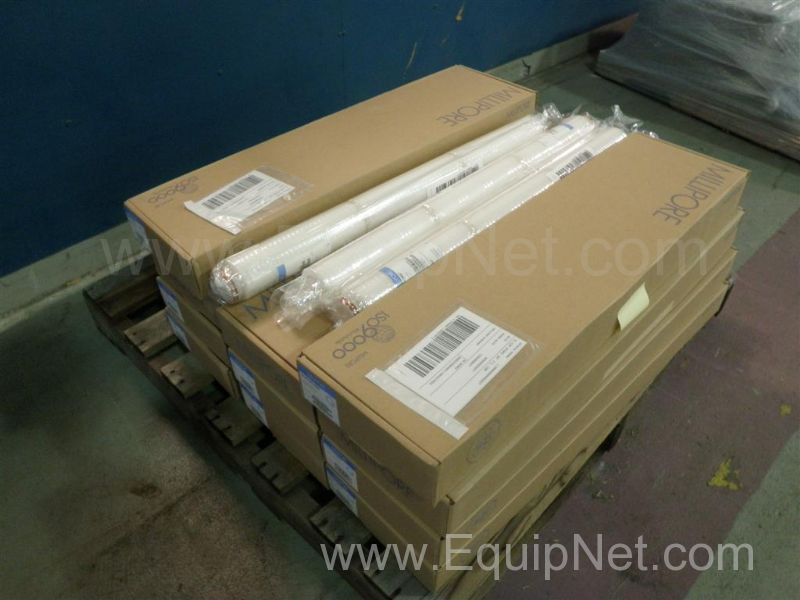 Lot of Aproximately 48 Milllipore CVVL73TP3 Durapore Hydrophilic Cartridge Filters