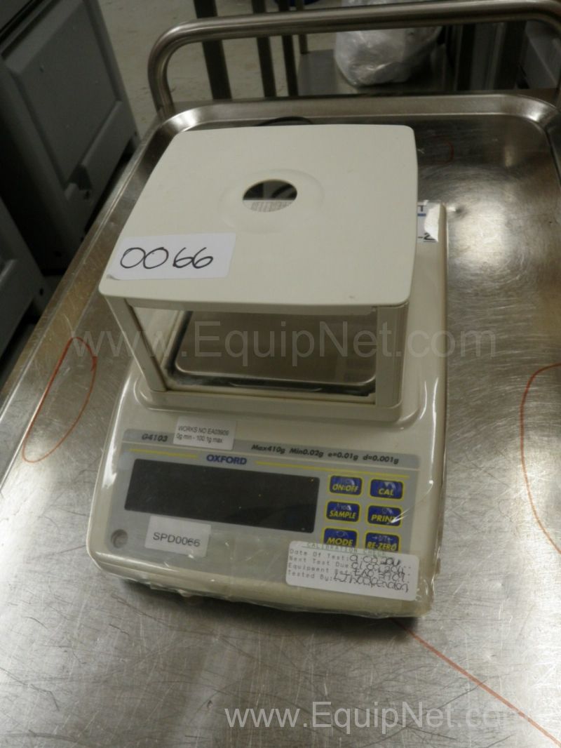 Oxford G4103 Laboratory Balance with Shielded Pan