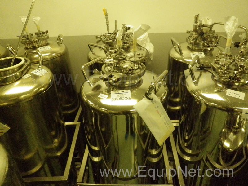 Lot of 1 Sartorius 98 Litre Stainless Steel Pressure Vessel