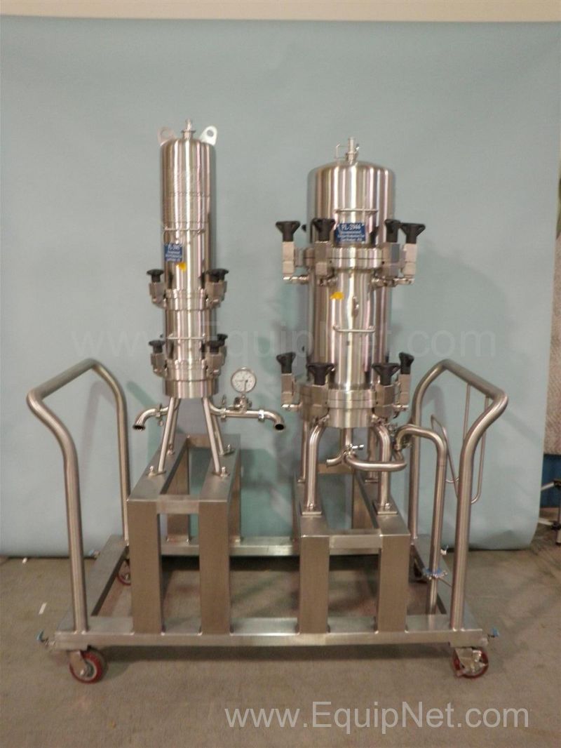 Allegheny Bradford Stainless Steel Opti Clean Filter Housing Skid