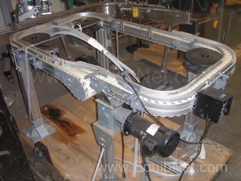 Flex Link Belt Conveyor 2' x 4' Loop