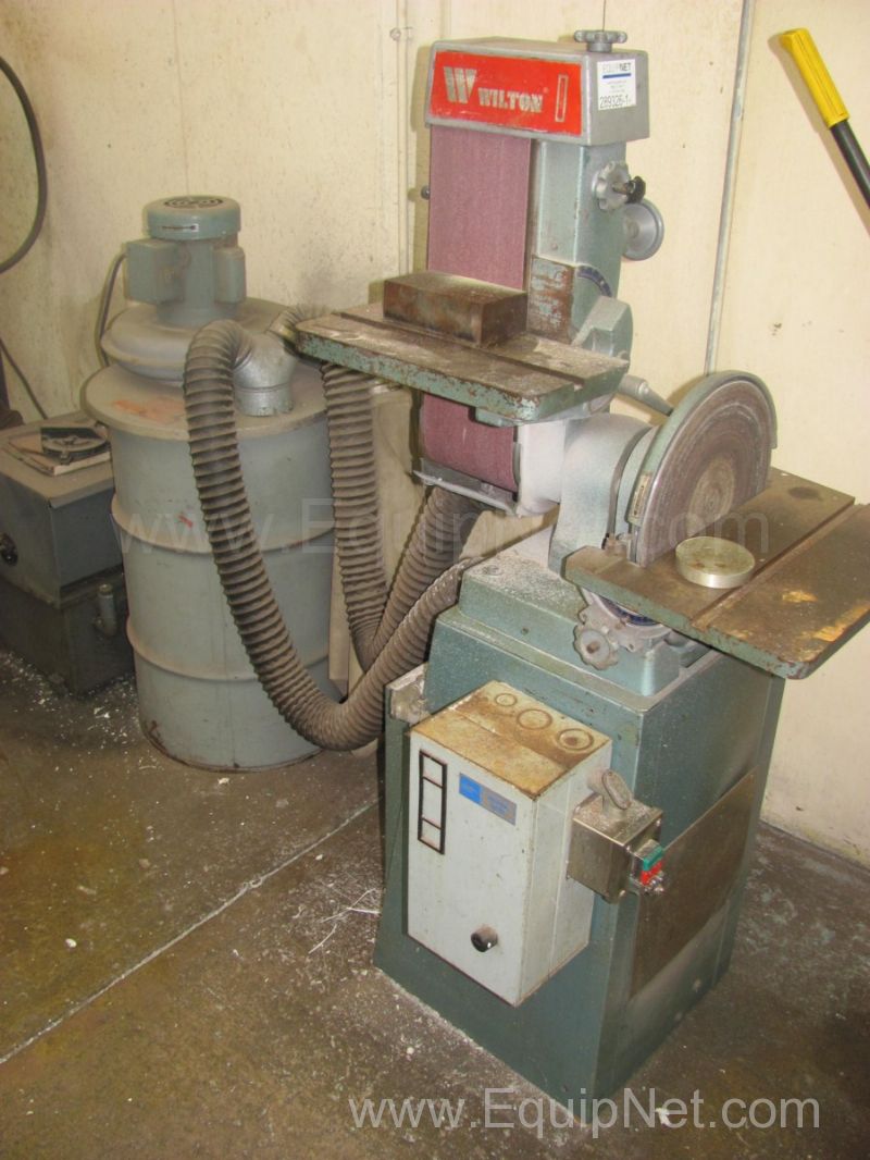 Wilton Disk and Belt Sander with Vacuum