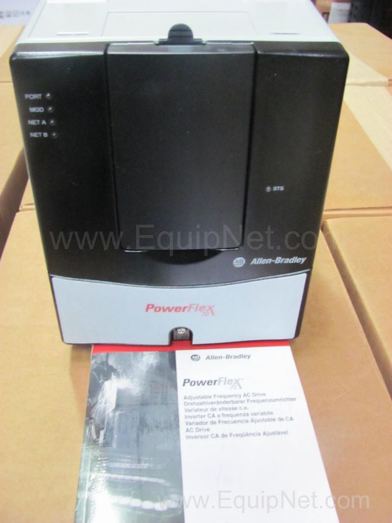 Lot of 3 Allen Bradley Powerflex 70 AC Drives