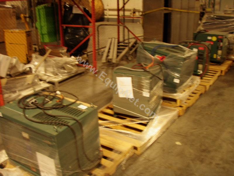 Lot of 6 Forklift Battery Chargers