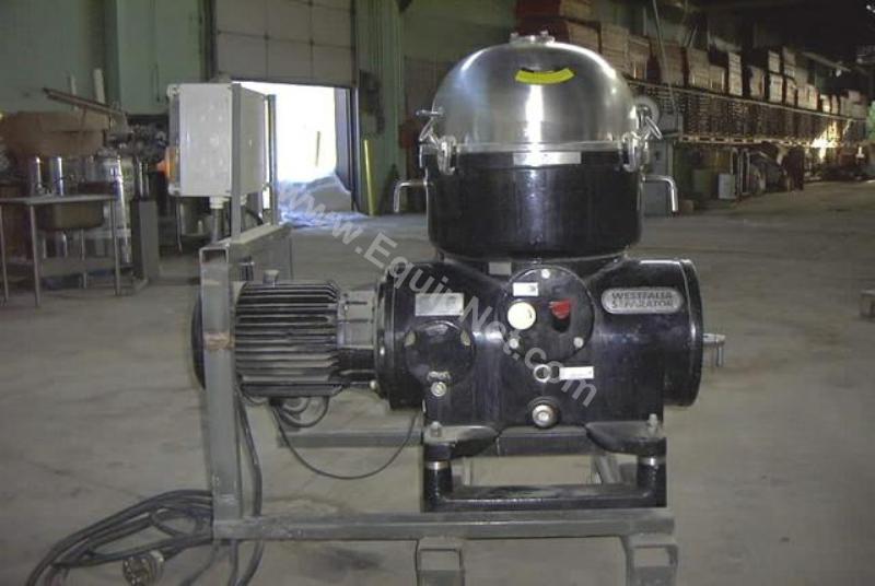 Westfalia Decanter Continuous Solid Bowl Centrifuge