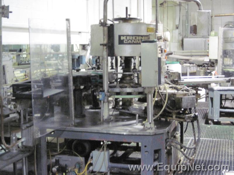 Krones Canmatic Hot Melt Model 18 station