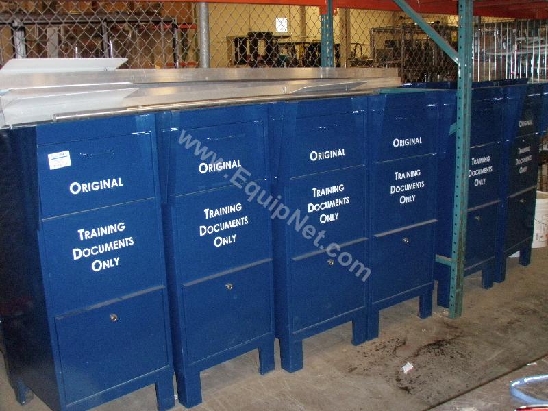 Lot of 13 Metal Mailboxes
