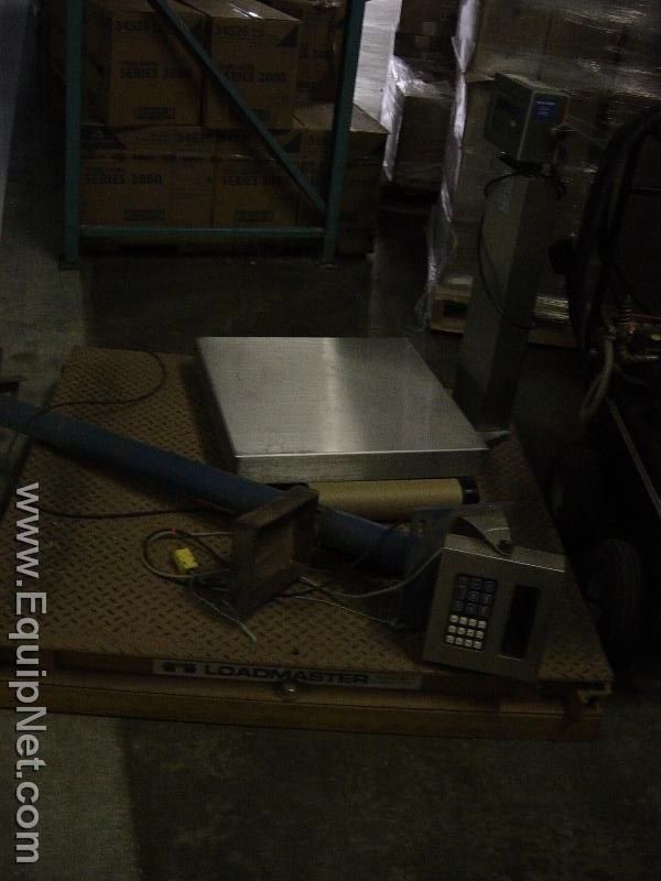 Load Master Low Profile Floor Scale 20,000 lb Capacity Model 135