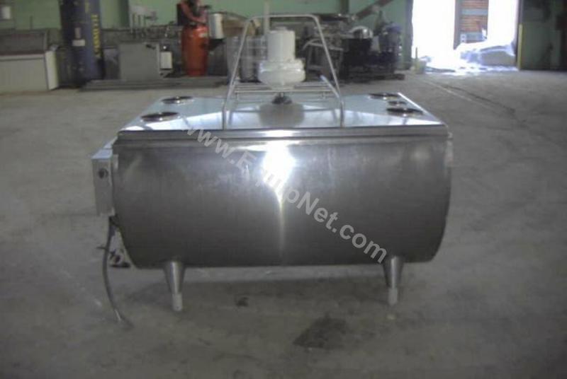 De Laval 250 Gallon Stainless Steel Tank with Agitator