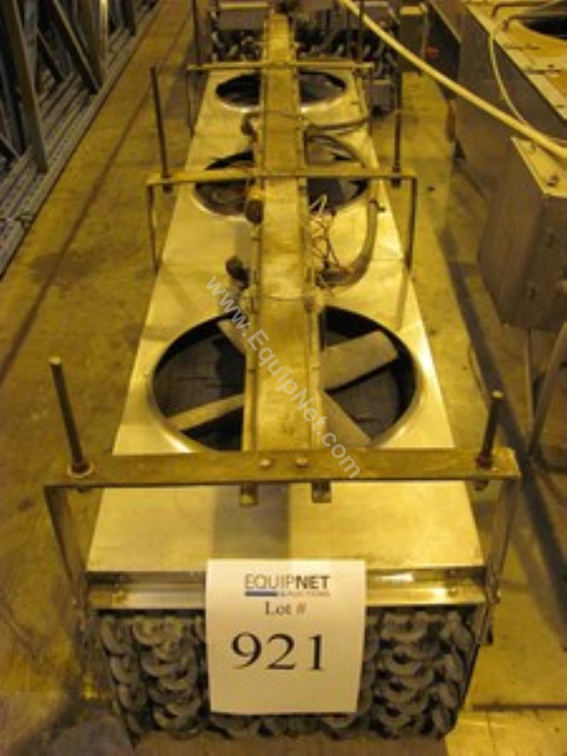 Krack 3-Fan Stainless Steel Clad Low Profile Ammonia Blower