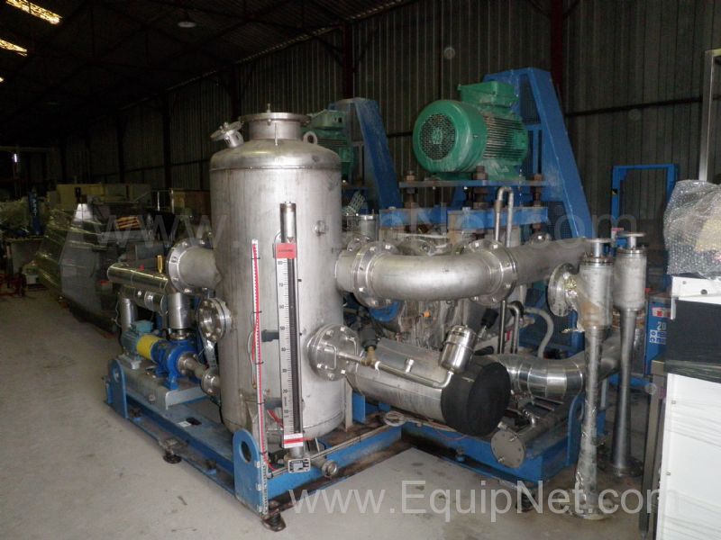 GEC Alsthom PL 50 Double Hydro Liquid ring Vacuum Pumping Skid