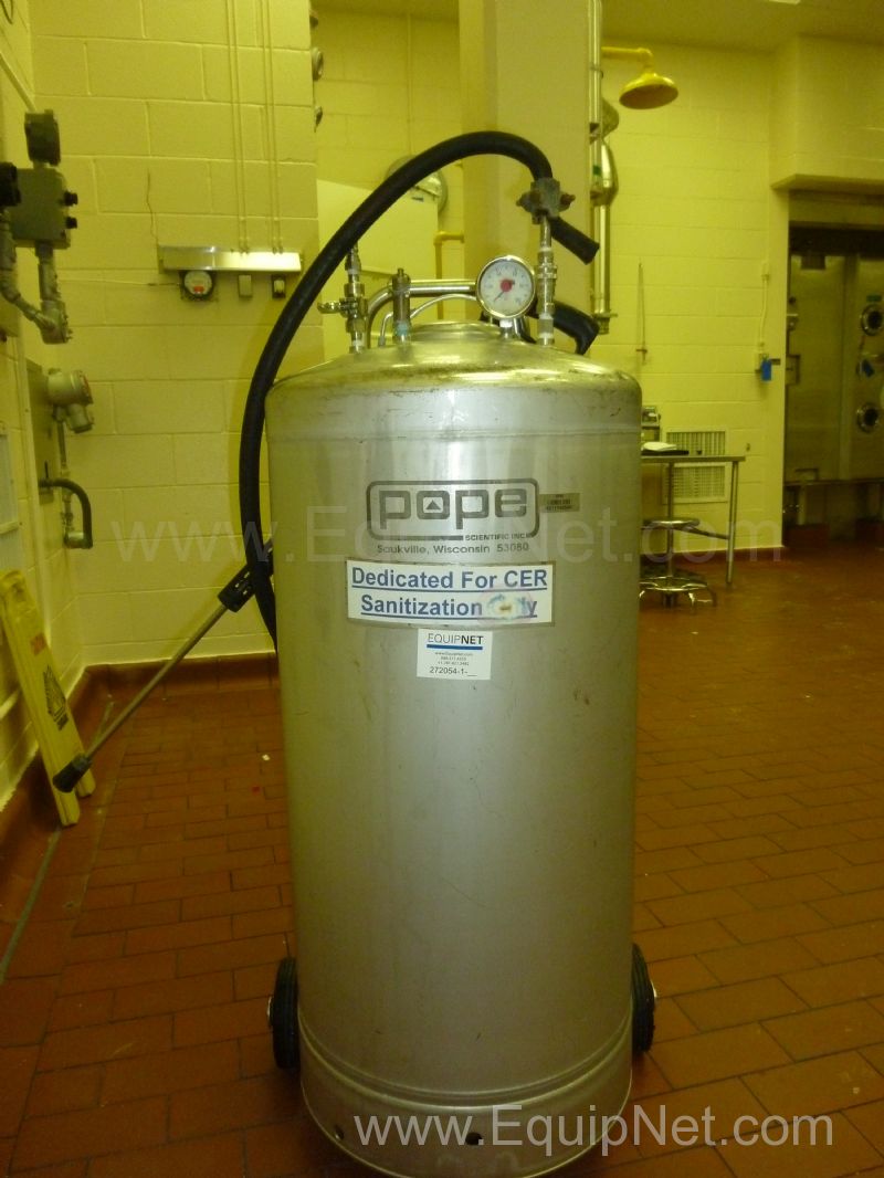 Stainless Steel portable pressure tank w/sprayer