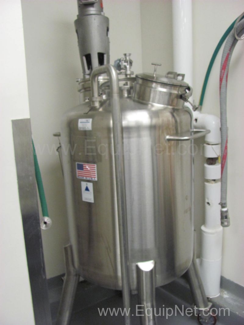 Precision Stainless 300 Liter Jacketed Portable Tank