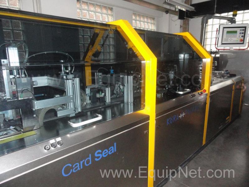 Koera-Packmat CS300 Card Seal Wrapping Machine