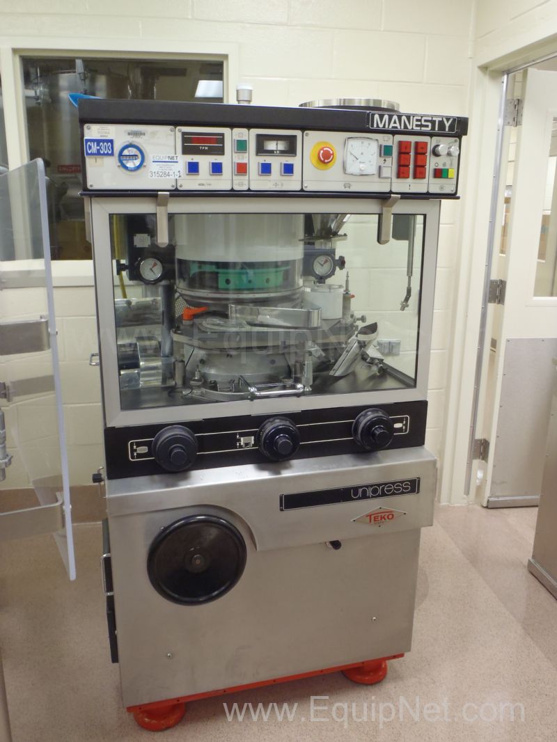 Manesty 27 Station Unipress Rotary Tablet Press