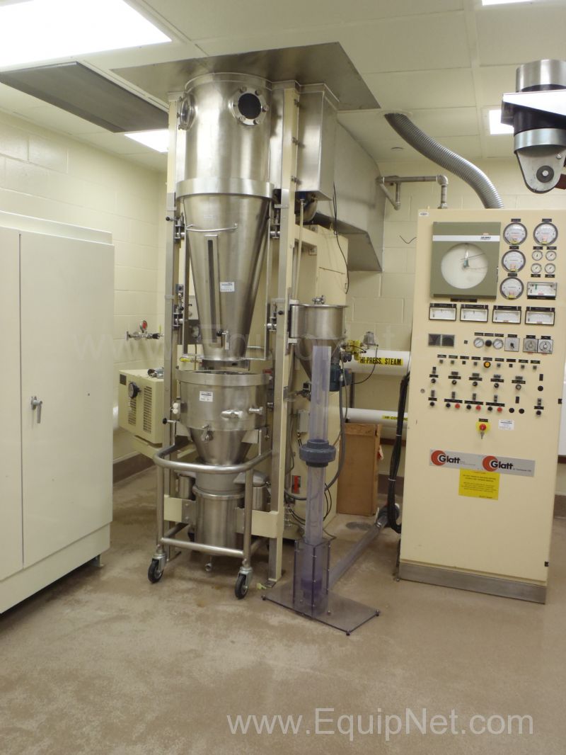 Glatt GPCG-5 Fluid Bed Dryer - Processor