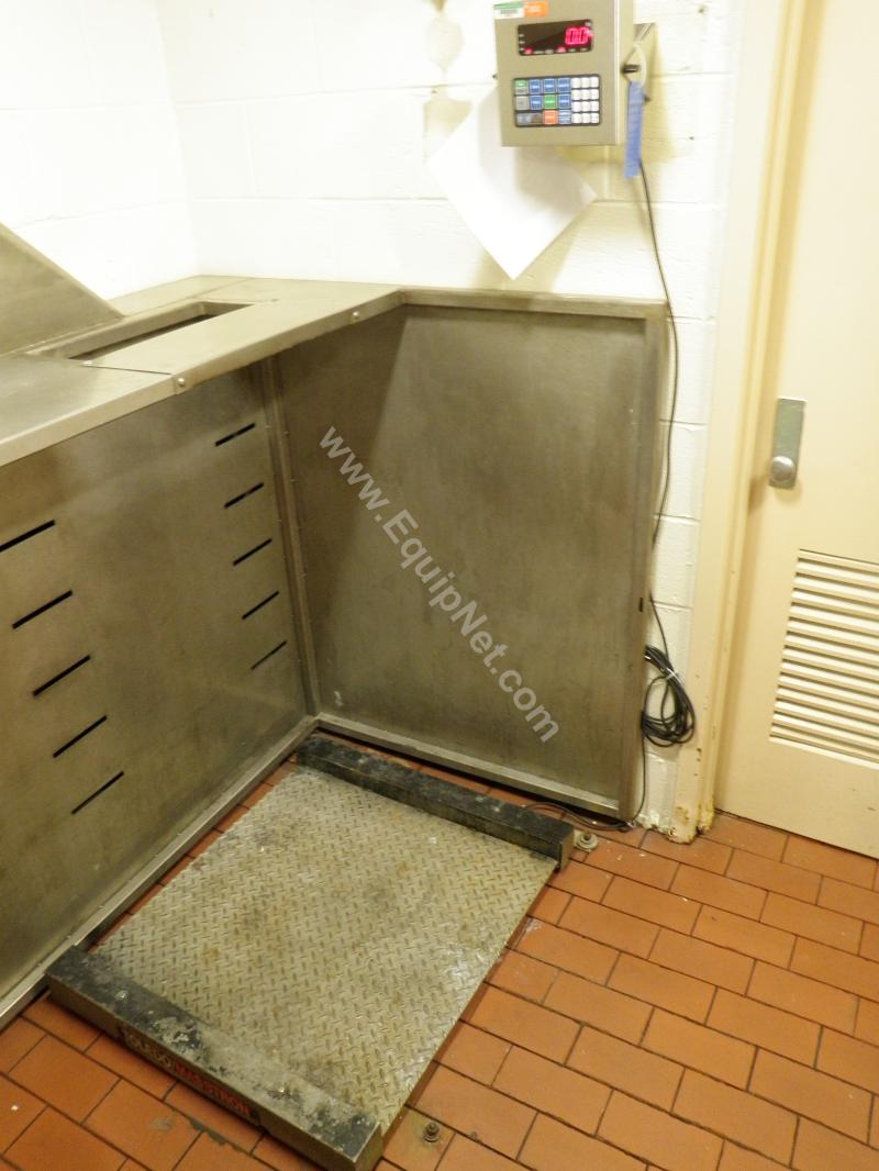 Toledo/Masstron Stainless Steel Floor Scale