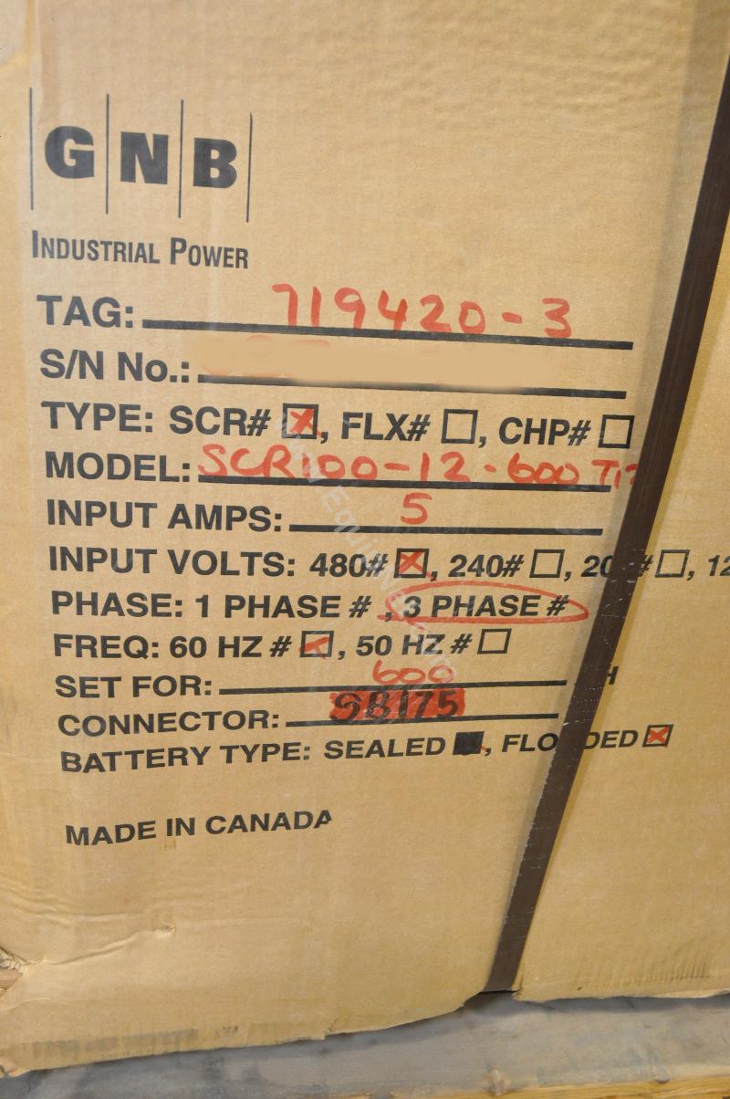 GNB Batteries charges 