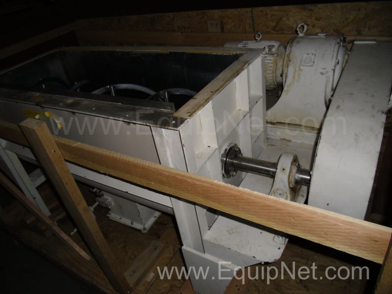 Stainless Steel 200 Kgs Open Trough Ribbon Blender