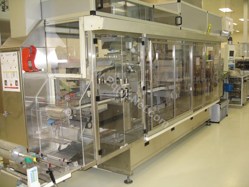 Uhlmann UPS 4ET Blister Machine with Uhlmann C300 Cartoner