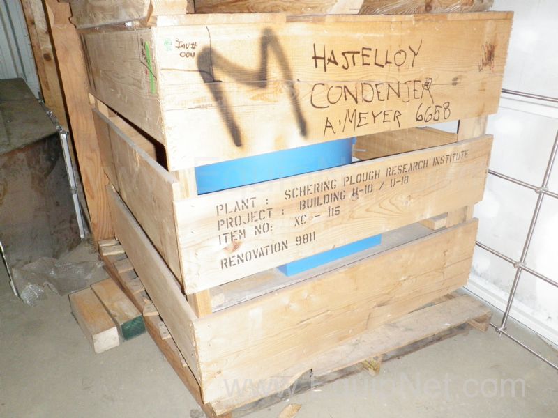 Graham 80 Sq. Ft. Hastelloy Heliflow Heat Exchanger (Unused in Crate)
