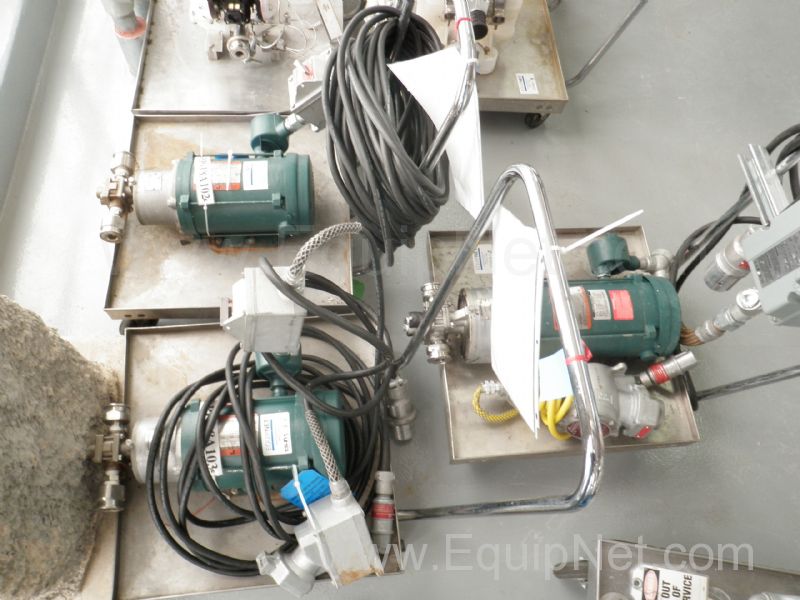 Lot of (3) Isochem Pulsefeeder Pumps