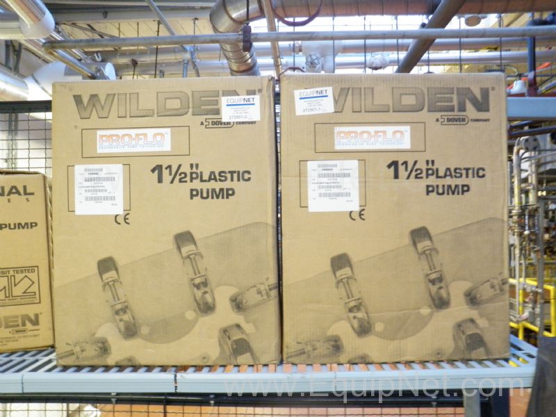 Lot of (2) Wilden Pro-Flo Diaphragm Pumps (Unused)