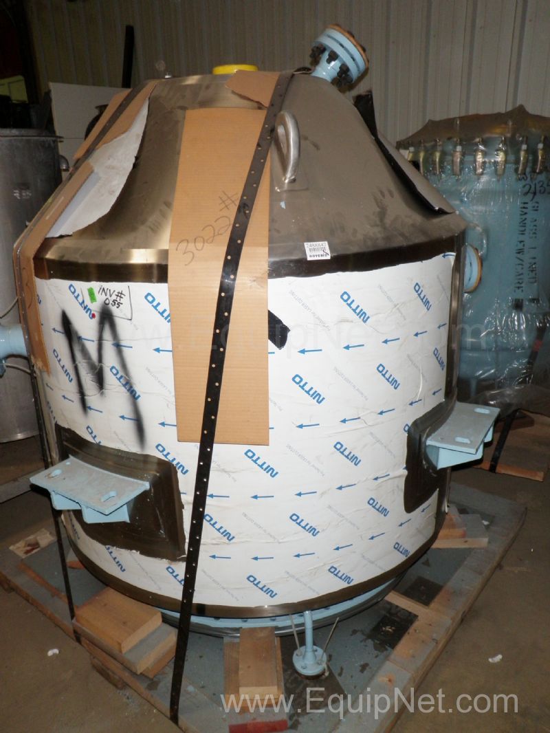 Pfaudler 300 Gallon Glass Lined Reactor Body R-2300