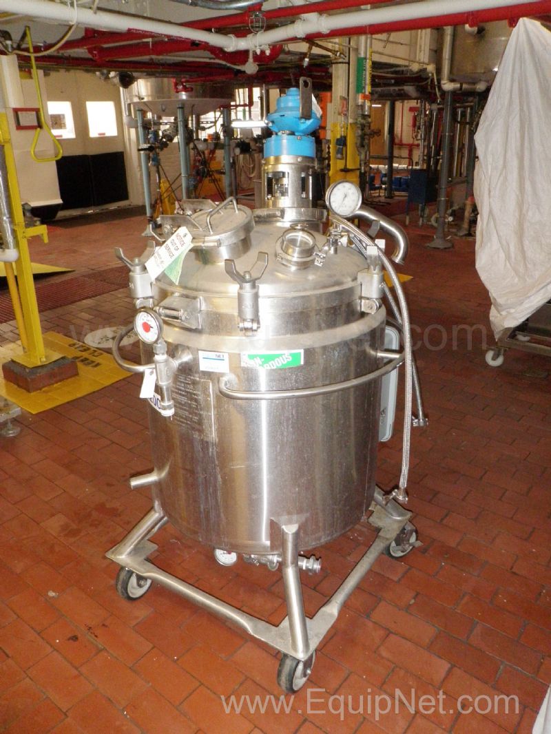 DCI 50 Gallon Portable Stainless Steel Reactor 
