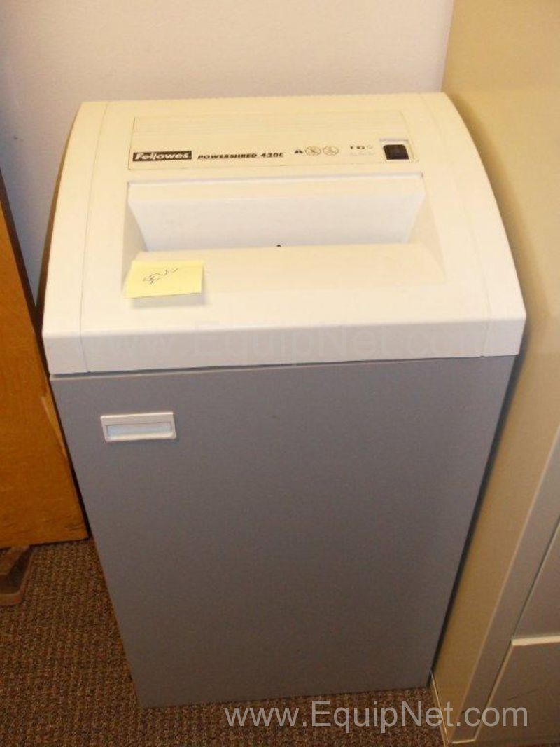 Lot of 2 Assorted Fellowes Paper Shredders