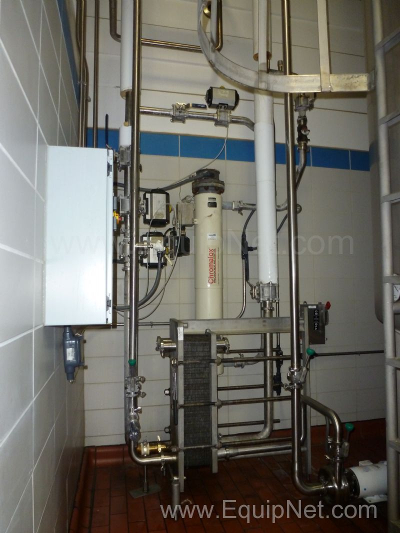Chromolox 40 KW Hot Water System With APV Plate Heat Exchanger