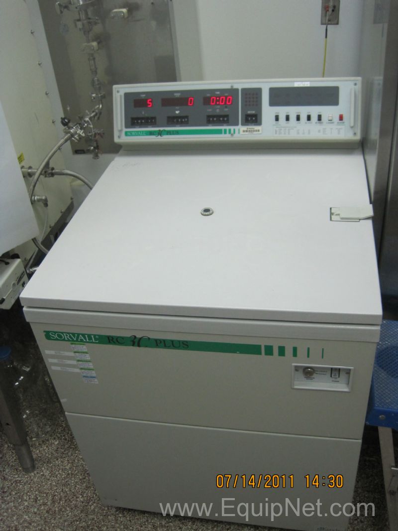 Sorvall RC-3C plus Centrifuge With Swing Bucket Rotor 