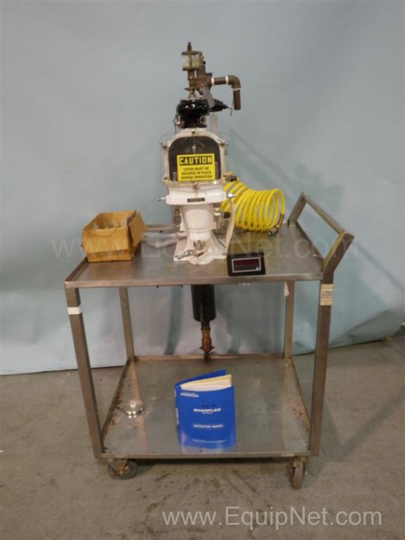 Sharples TIP Hydraulic Driven Centrifuge