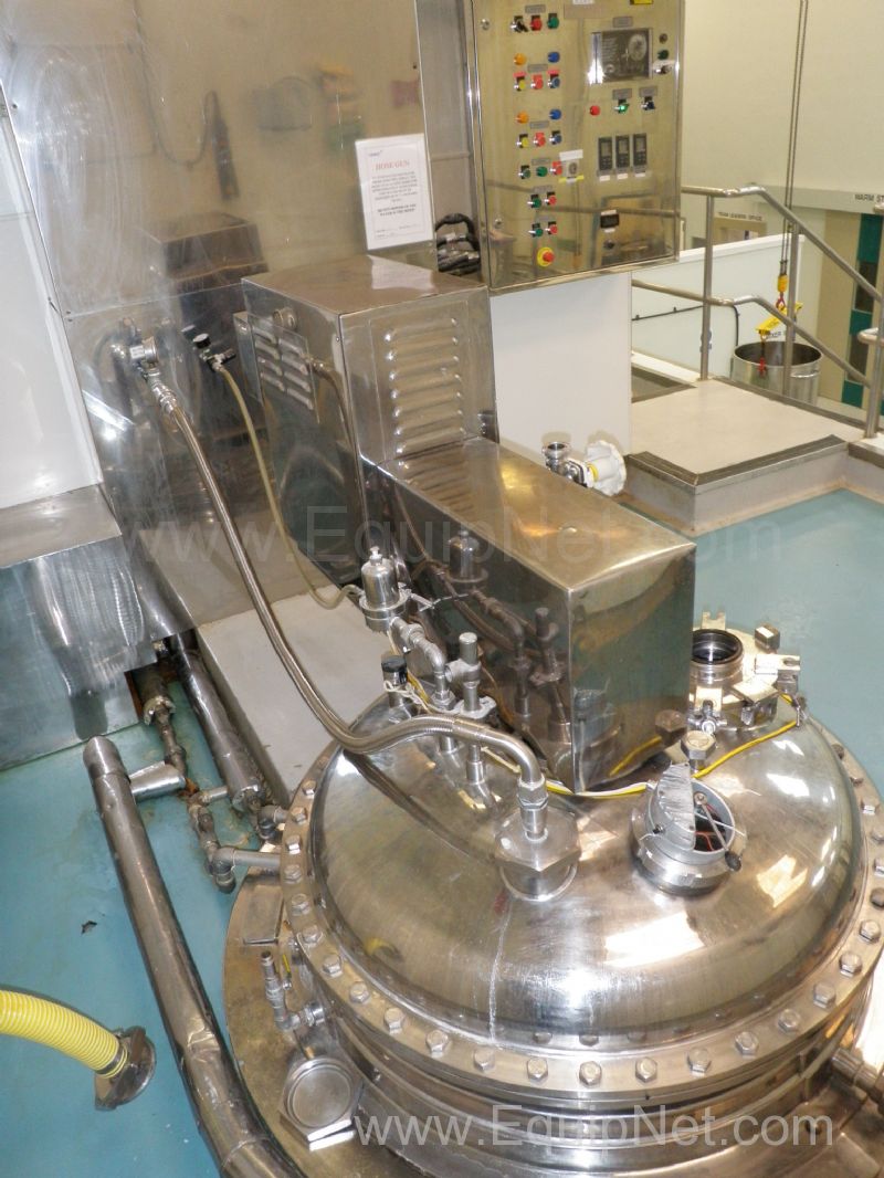 Skerman SK4 316L Stainless Steel Vertical 600 Litre Jkd Stirred and Bottom Homogenised Mixing Vessel