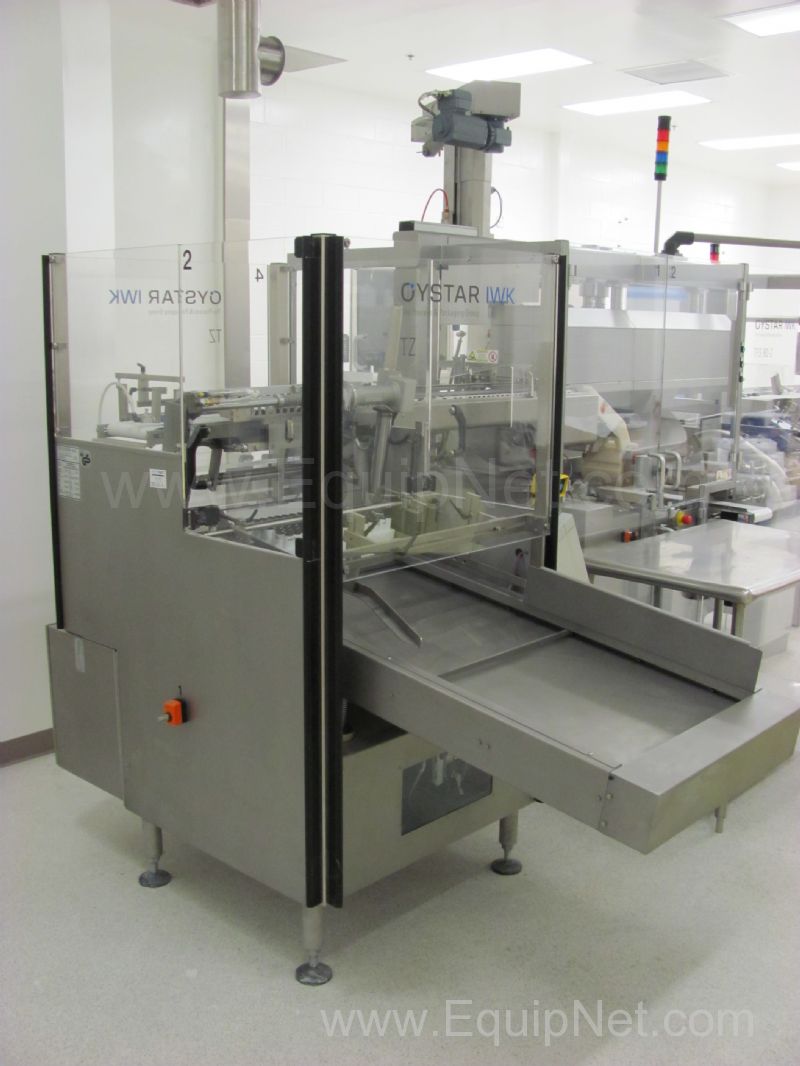 Unused IWK - Oystar TFS 80 Tube Filling Line with SC5 Cartoner