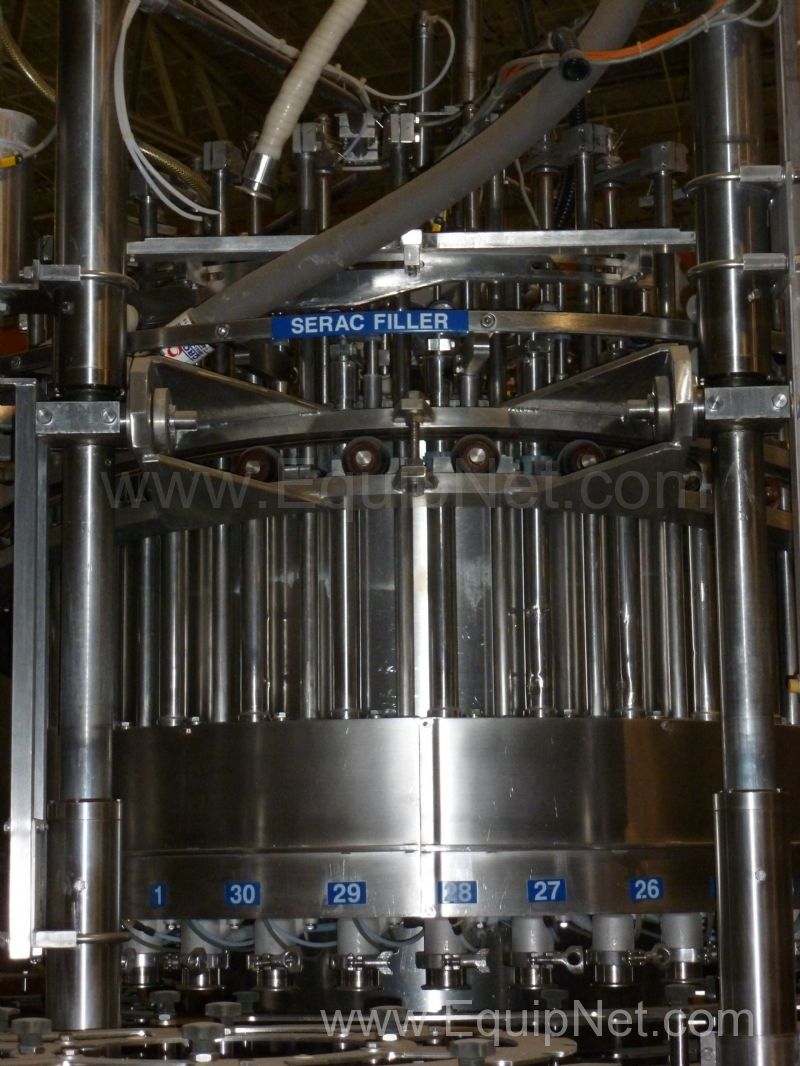 Serac 30 Head Filling And Capping System For 100ML Bottle