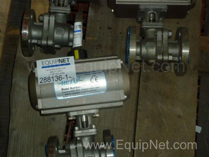 Lot of 14 Actuated  Ball Valves
