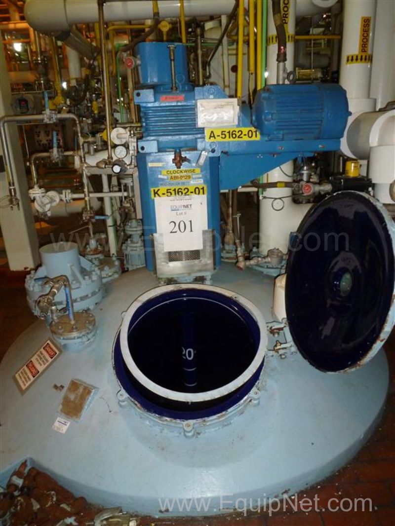 Pfaudler Glass Lined 2000 Gallon Reactor ABI 0129